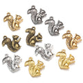 Squirrel Charms Tibetan Silver Bronze Pendants Antique Charm Jewelry Making DIY Handmade Craft 21*18mm D984