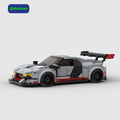 Nostalgic Creative Assembled Mini Moc Brick Toys Grey New Sport Car Best Selling for Boys Car Building Block Sets