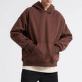 Hip Hop Blank Various Colored Cotton Streetwear Oversized Heavyweight Washed 3D Embroidery Printed Hoodies
