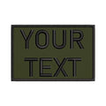 Low MOQ All-Size Customized Embroidered Patch Colourful Big Olive Green Flower Tactical Patches Twill Variety Sizes Colours