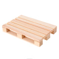 Mini Wooden Pallet Coasters Natural Wood Drink Coasters for Hot and Cold Beverages