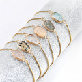 Factory Customized Irregular Jewelry Fashion Boho Gemstone Gifts Bracelet