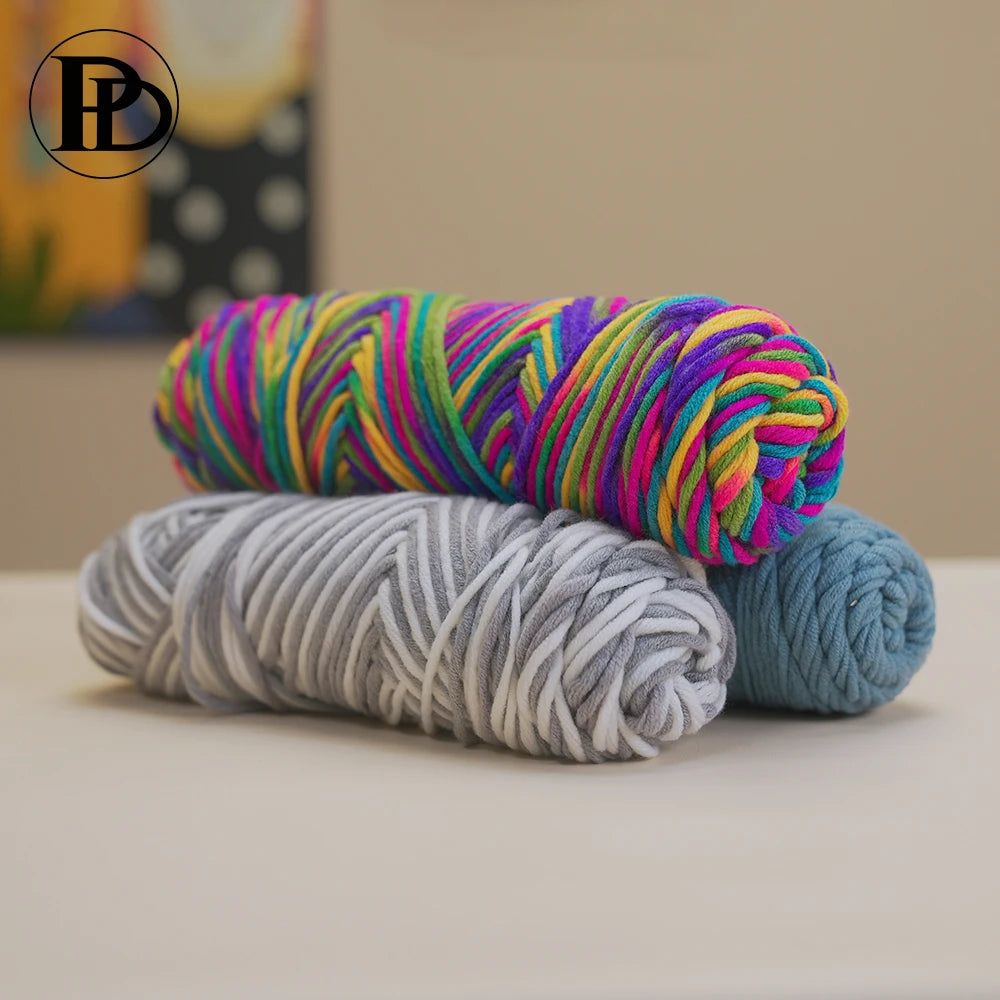Pengda Melange Fancy Lurex Fiber Crocheting Crochet 100 100% Acrylic Yarn for Knitting MegaBDM