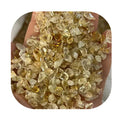 Natural Crystals Gravels Wholesale 5-8mm Brazil Citrine Gemstone Chips for Gift
