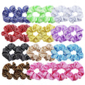 Bulk Wholesale Shiny Metallic Scrunchies Fashion Glitter Elastic Hair Bands for Girls and Women for Kids Ponytail Holder