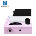 BLUEQUE 80W Low Noise Powerful Nail Vacuum Fan Vent Dust Collector Extractor Electric Dust Suction Machine for Nail Salon