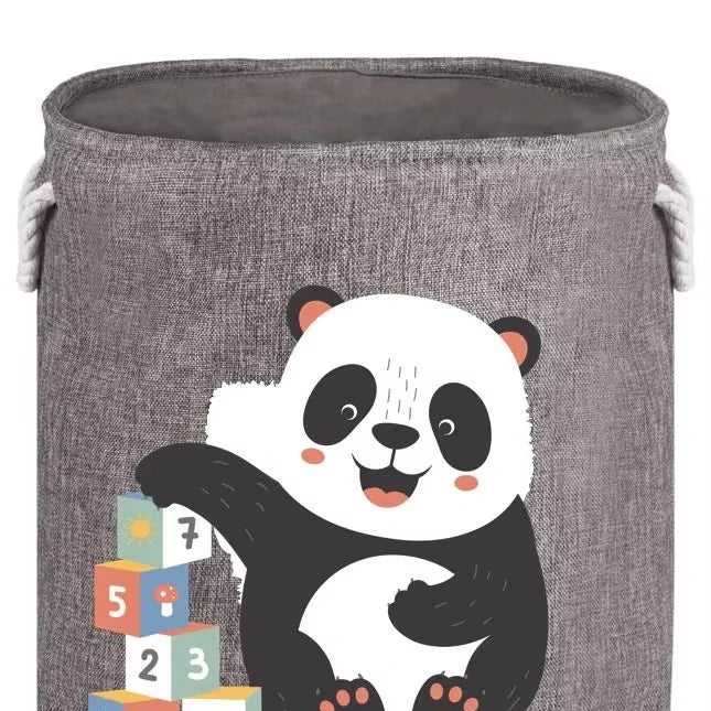 Wholesale Large Capacity Collapsible Storage Basket Cute Style for Dirty Clothes Laundry Bathroom Living Room Toy Storage