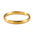 Quality Jewelry Bracelet 18k Gold Non Tarnish and Waterproof Stainless Steel Brushed Bracelet for Women