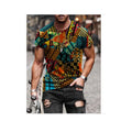 Factory Direct Sale Men's Short Sleeve T-Shirt Printed Design