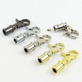 Deepeel BK132 Bag Parts Chain Stopper Tassel Rope Cord Lock Handbag Clip Buckle