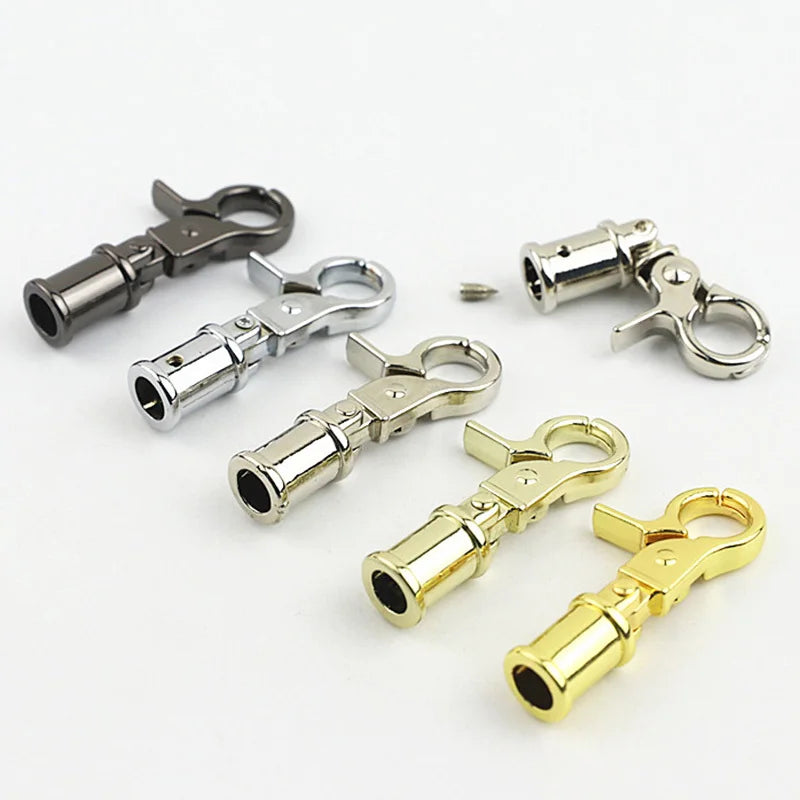 Deepeel BK132 Bag Parts Chain Stopper Tassel Rope Cord Lock Handbag Clip Buckle