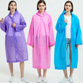 Wholesale Custom Print Logo Rain Coat Waterproof Raincoat Rain Poncho Pe Peva Eva Rain Coats