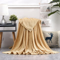 KUYUE Super Soft Flannel Blanket Multiple Colors Available