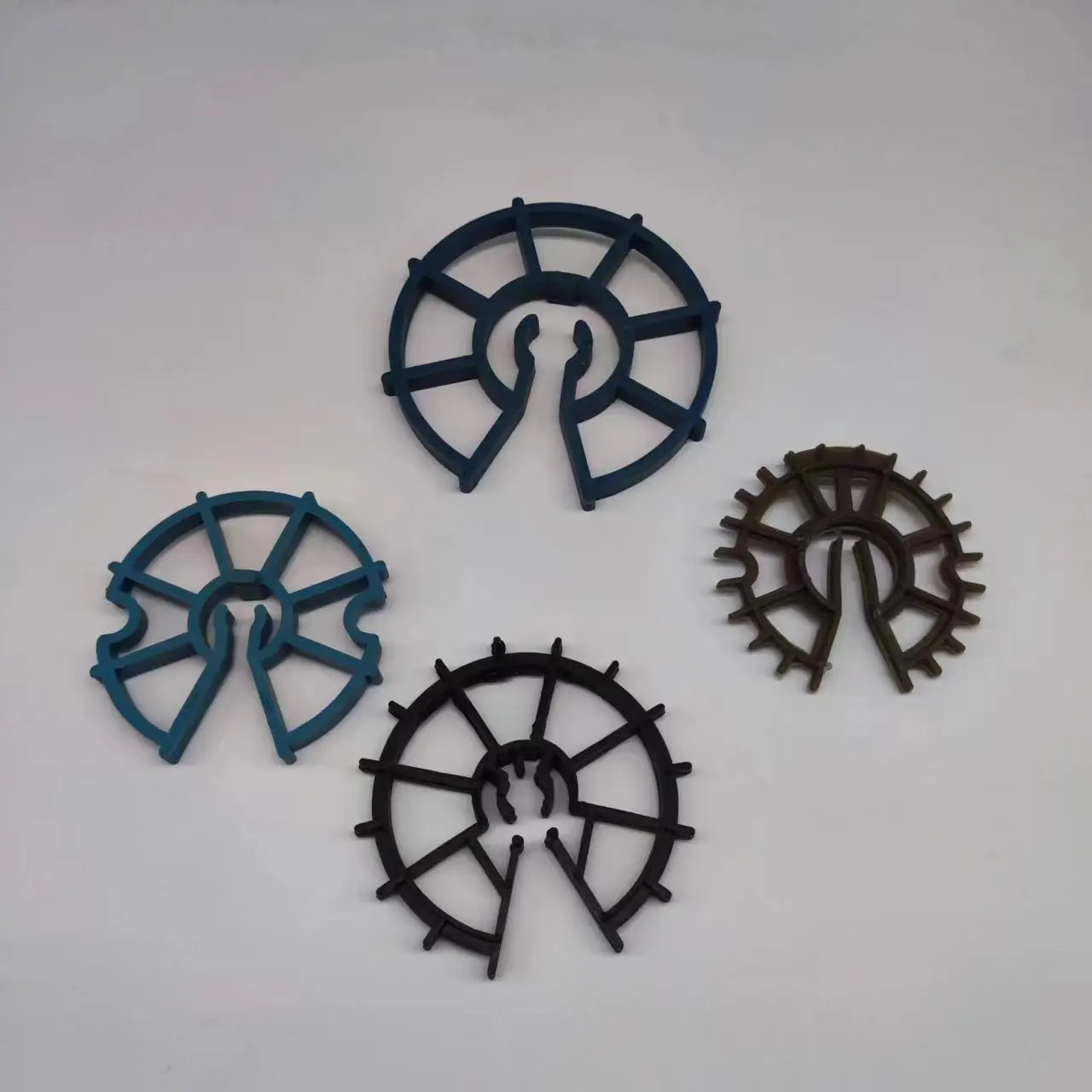 Construction Reinforced Rebar Supporting Concrete Plastic Wheel Spacer