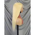 Factory Vendor 180% Density 613 Straight Full Frontal Wig Blonde Color 22 Inch 13x4 Transparent Lace Wig