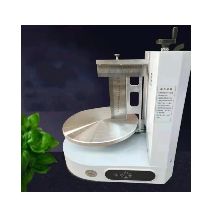 Portable Cake Smoothing Coating Machine Cake Smearing Icing Machine Cake Decorator Daubing Machine