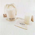 Soft Cotton Dust Bag Drawstring Pouch with Custom Logo Printed for Jewelry Gift Pouch Wax Candle Packaging Cotton 300 Pieces CH
