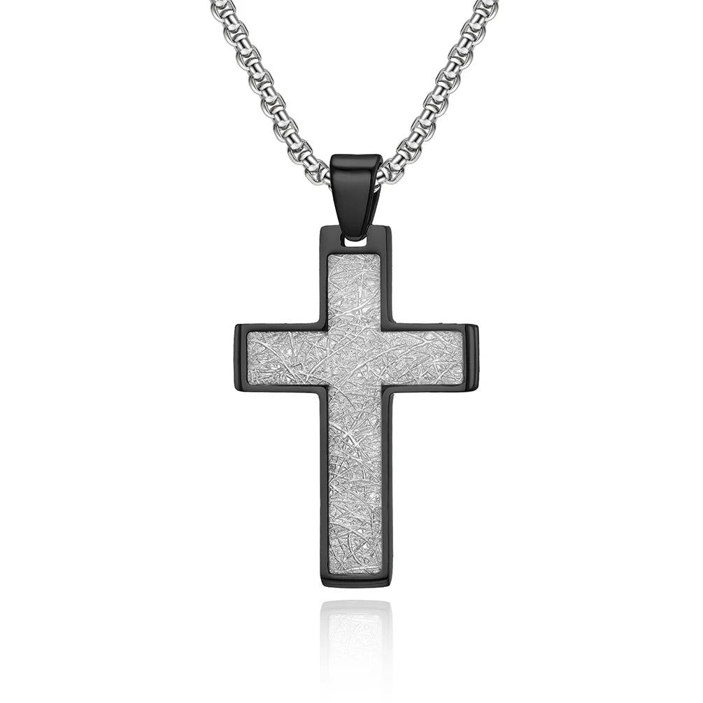 Men's Minimalist Stainless Steel Necklace Trendy Dark Hundred Models Pendant Customizable Factory-Designed for Children