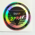 Free Design Personalized Stickers 3d Laser Personalized Label Stickers clear Holographic Sticker