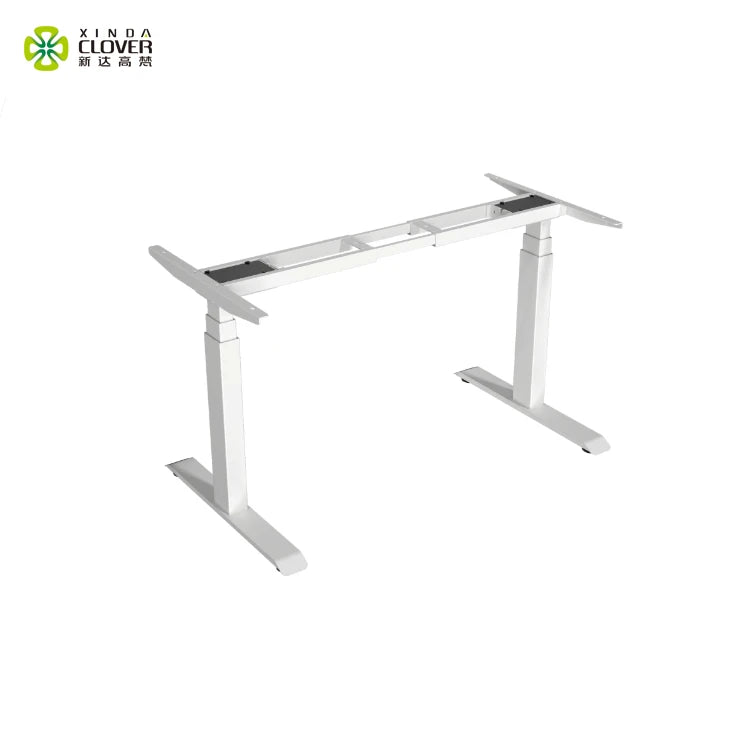 Modern China Office Desk with Adjustable Height Electric Stand Desk Frame Convertible Design