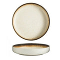 Modern Recycled PET Deep Plate Dishwasher & Microwave Safe Eco-Friendly for Hotel and Restaurant Use