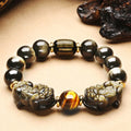 2022 New Pixiu Feng Shui Obsidian Beads Dragon Good Luck Charms Pixiu Bracelet Feng Shui Good Luck Bracelet Feng Shui Bracelet