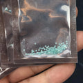 Wholesale Small Sizes Round Synthetic Moissanite Diamond Loose Stone Vvs Blue Green Color Moissanite