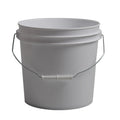 2 Gallon clear Plastic Paint Bucket with Lid Plastic Pails for Coating