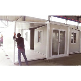 Extendable Folding Building Front Design Easy Build Wooden Material Container House