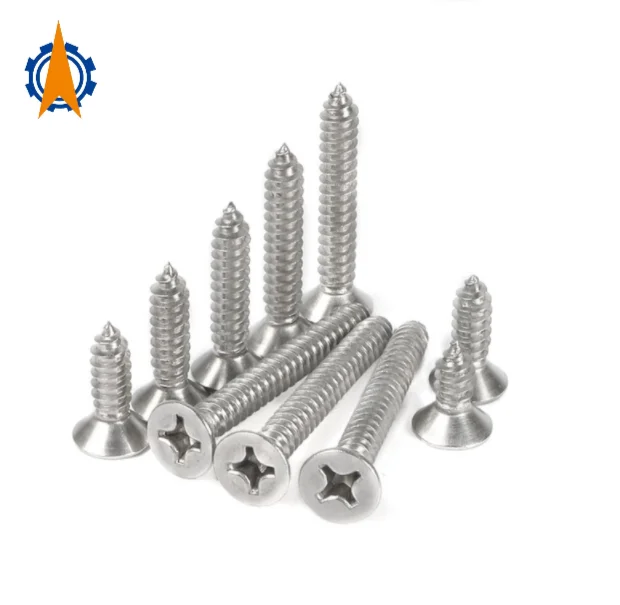 DIN 7982 Countersunk Head Self-tapping Screw Countersunk Phillips Head Self Tapping Screw