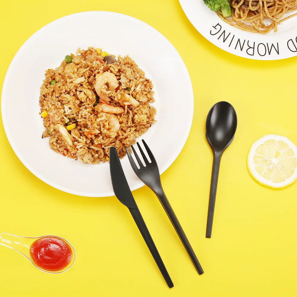 Supplier Food Grade Non Pollution ECO Friendly PLA Cutlery Biodegradable Utensils