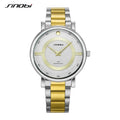 Sinobi Men's Fashion Waterproof Quartz Hand Watches Chronograph Original Luxury S9838G Sport Casual Men Watch Future Design