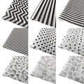 Ready to Ship White Tissue Paper Print Black Logo Paper Tissue Packaging