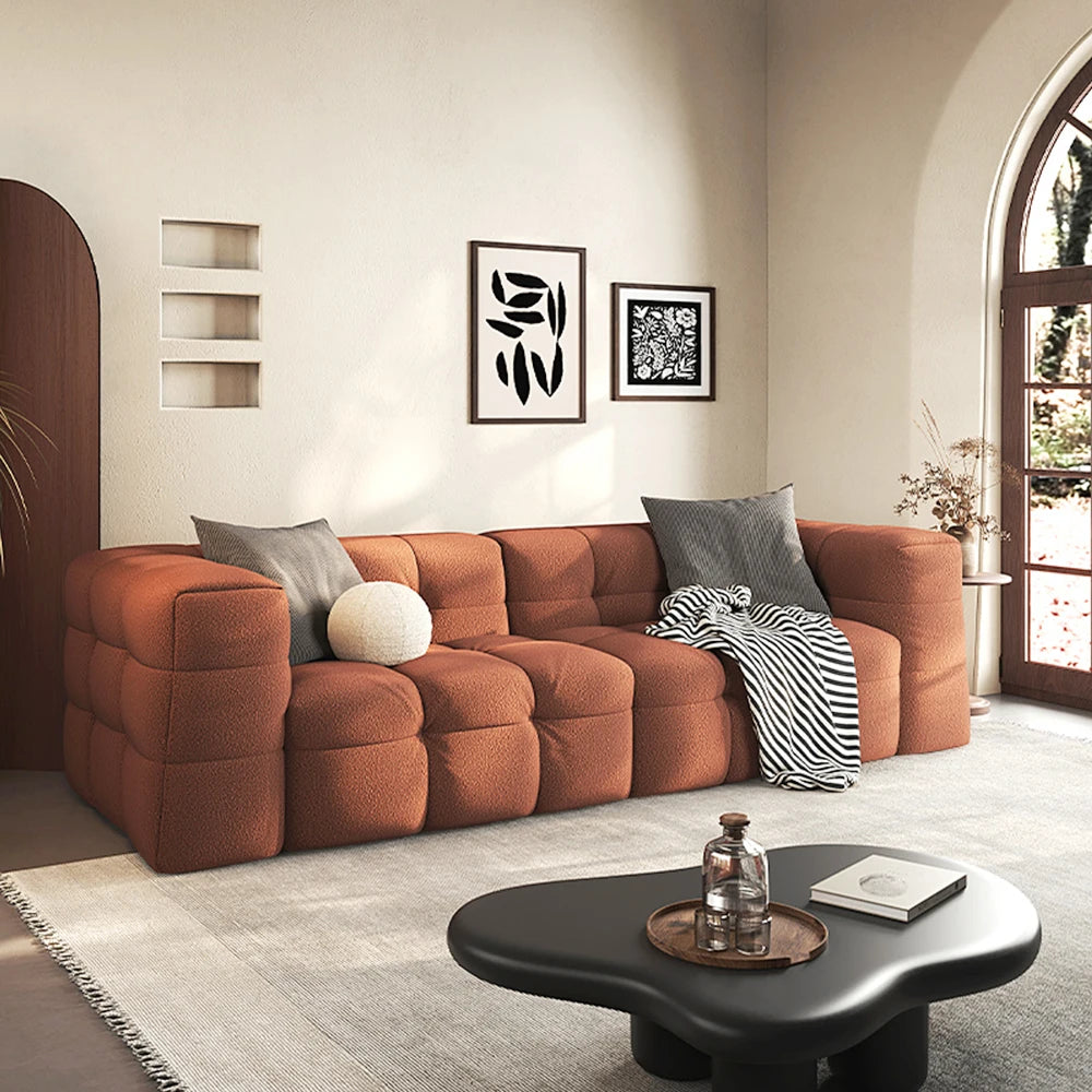 High-Density Sponge Foam Cloth Upholstery Fabric Self-Expanding Sofa Compressed Space-Saving Furniture Box for School