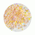 500g Flower Polymer Clay Slices Star Sequin Pearls Beads for Slime Sprinkle Soft Clay Slice Diy Nail Art Accessories