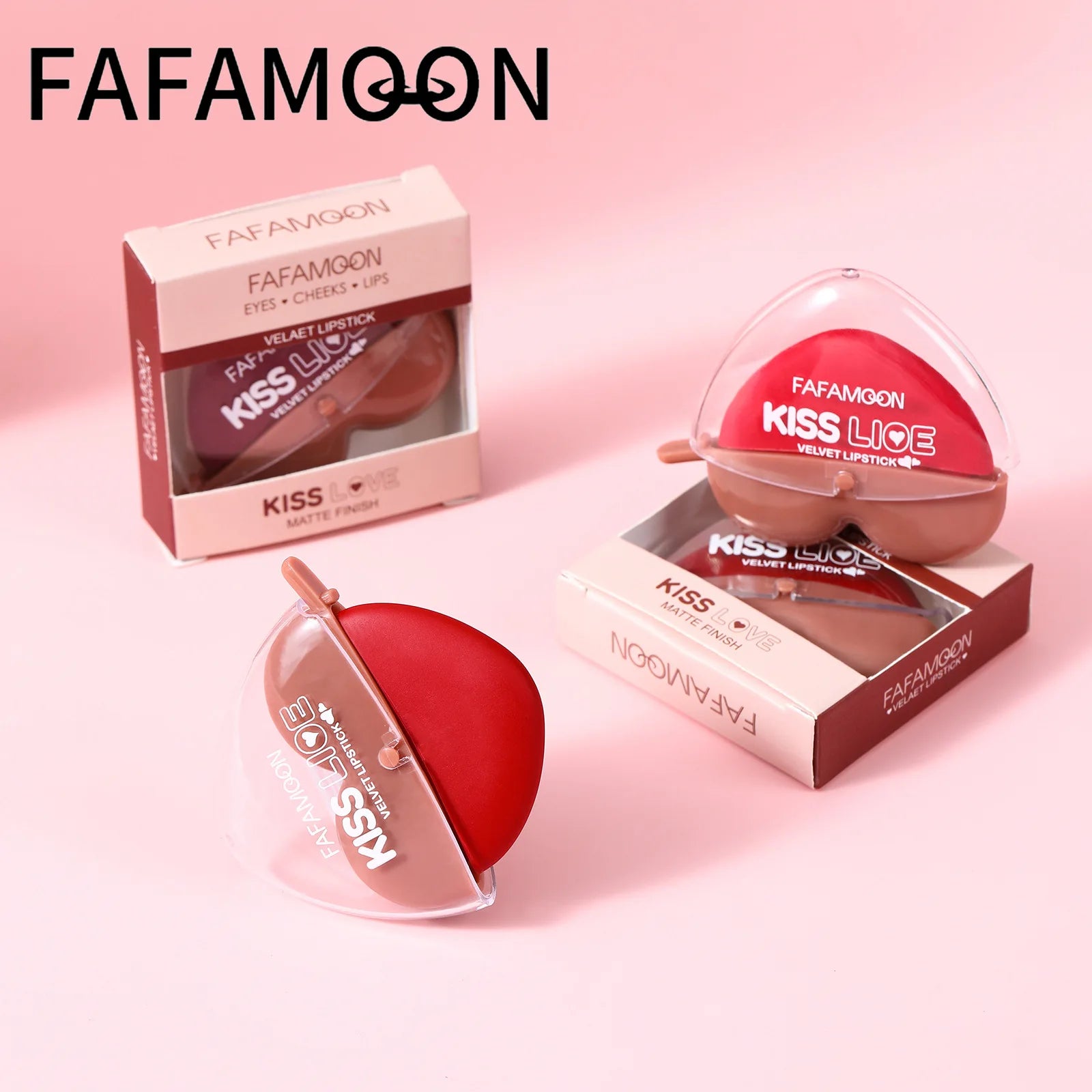 Heart Shaped Lazy Lipstick Matte Lipstick