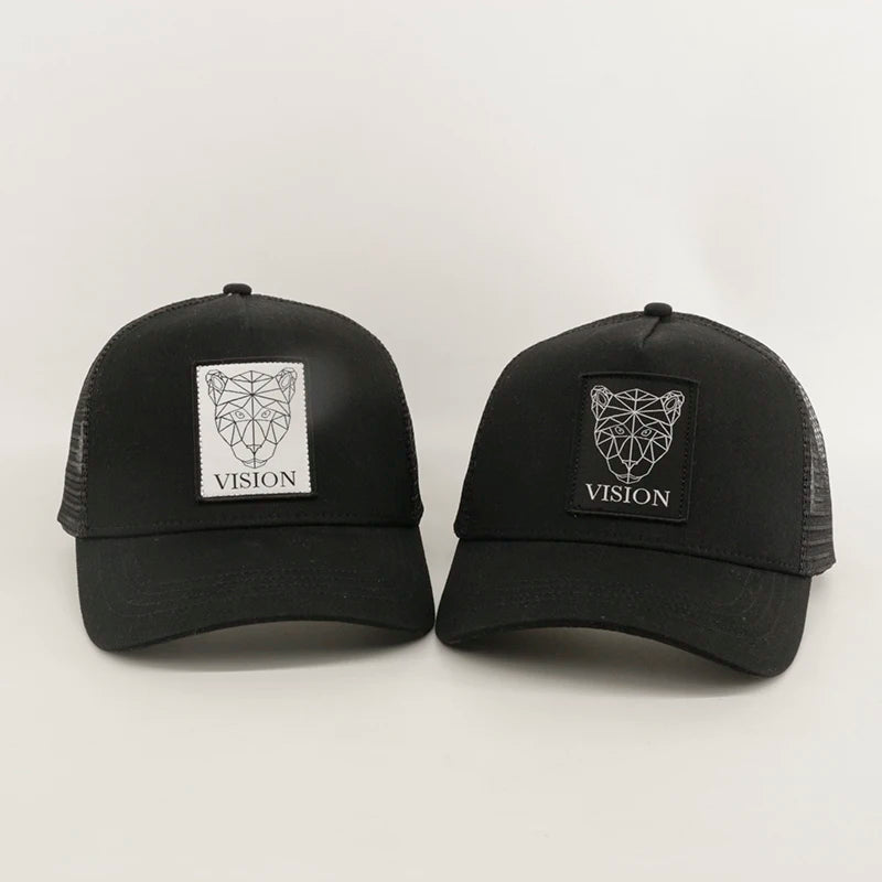 Wholesale Breathable Mesh Hat Custom Logo Men Women Gorras Solid Color Trucker Hat