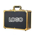 Custom Logo Portable Large Capacity Storage Box Hairdresser Scissors Combs Tools Barber Case for Barber Shop