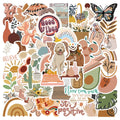 50PCS Cowboy Waterproof Adhesive Label Logo Die Cut Vinyl Stickers Luggage Graffiti Stickers Cartoon Die Cut Sticker