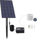 Popular Selling Mini Aerator for Pet Fish Garden Outdoor Pond Automatic Oxygen-offering Kit Solar Panel Powered Auto Air Pump