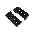 Aluminum 20mm Din Rail Fasten Clip Fixed Clamp Bracket for Relay Mounting