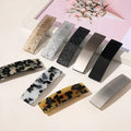 Hair Accessories Acetate Elegant Hair Clip Fancy Plastic Girls Colorful Korean Barrettes for Women