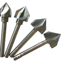 JR122 CNC Cutting Tools 4F 90 Degree Carbide Chamfering Counterbore Drill Bit for PCB
