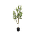 Factory Cheap Price Fake Artificial Indoor Outdoor Silk Fabric Plastic Plants Faux Olive Trees for Office Home & Garden Decor