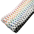 Factory Wholesale Maoyuan MY-PS100 New Daisy Flower Canvas Printed Flat Sport Shoelaces 8mm Width Polyester Transparent Tips