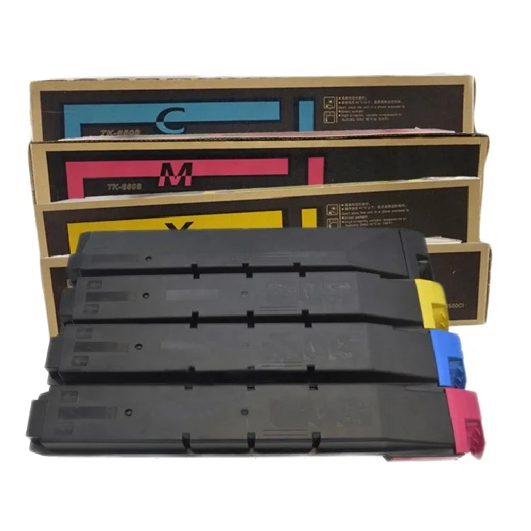 HUIBA Colors Toner Cartridge TK8505 TK8506 TK8507 TK8508 Compatible for TASKalfa 4500i 3500i 5500i 3501i 5501i 5% Coverage