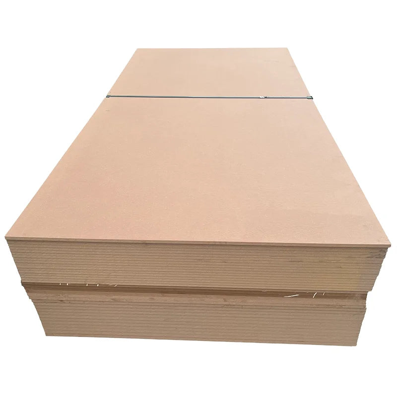 Linyi Factory 1830*3600mm 2100x2800mm 1830x2750mm Size Mdf Board With Melamine Laminated MDF Board for Door and Wall Panel