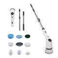 Sunshine Electric 9\" for Spin Scrubber New 450RPM Power Cleaner Replaceable Brushes Handle for Home Bathroom Floor Cleaning