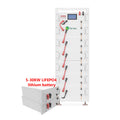Jinko Lifepo4 Powerwall Lithium Ion Solar Battery 48V 51.2V 100Ah 200Ah 5kWh 10kWh Wall Mounted Solar Energy Storage Batteries