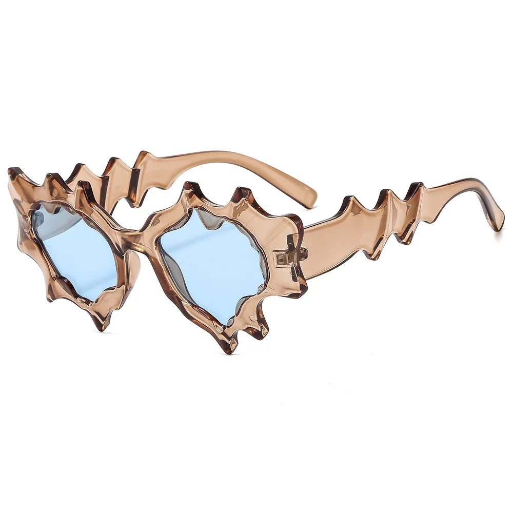 VIFF XY89150 Irregular Glasses Futurists Y2K Sunglasses Unisex